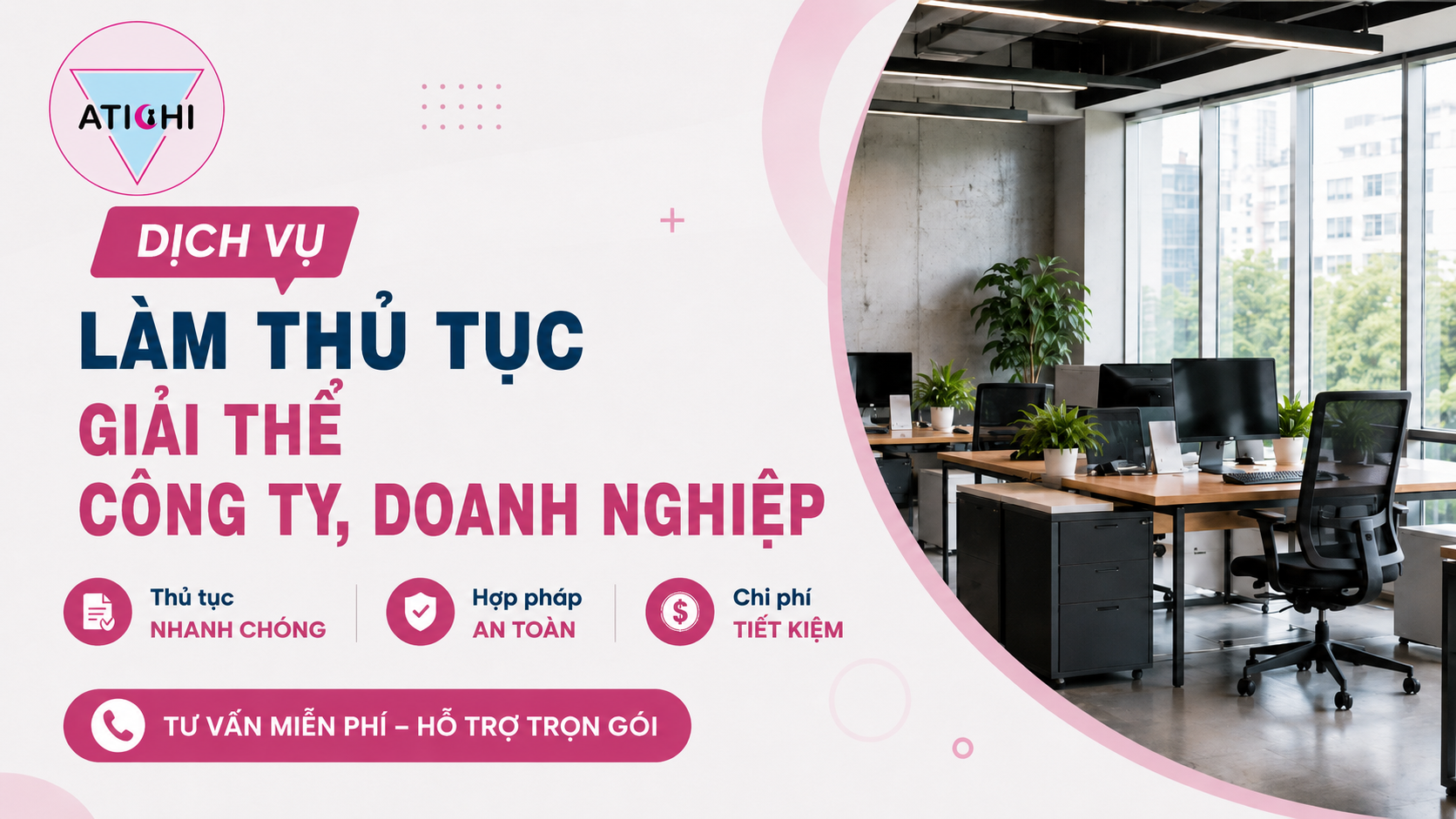 Dịch vụ làm thủ tục giải thể công ty, doanh nghiệp - 1.500.000đ