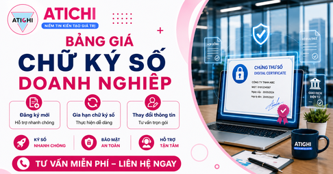 Bảng giá Chữ ký số doanh nghiệp